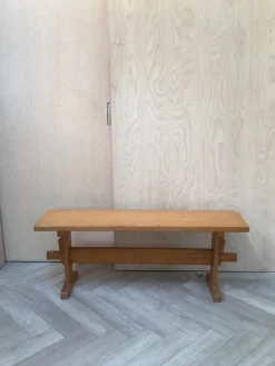Pamono Small Midcentury Modern Bench in Pine, 1970 Online