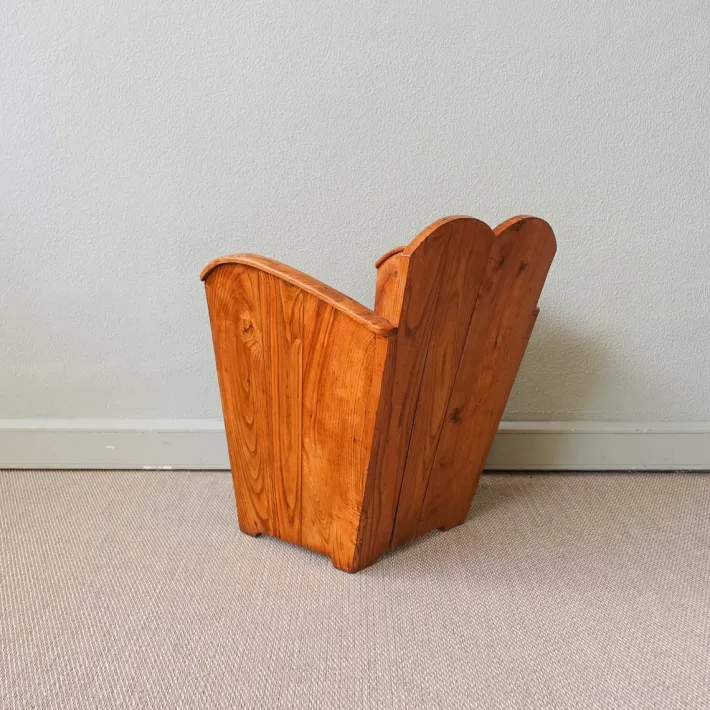 Pamono Small Portuguese Constructivist Armchair, 1930s Outlet