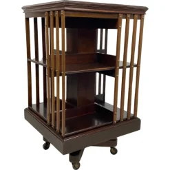 Pamono Small Revolver Bookcase, 1930s Clearance