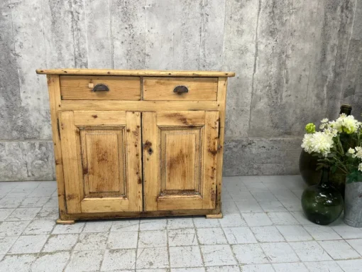 Pamono Small Rustic French Shop Counter, 1890s