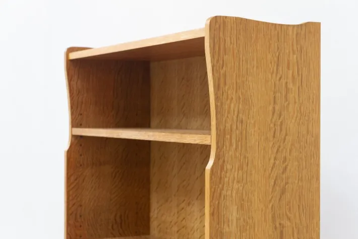 Pamono Small Vintage Danish Oak Bookcase in the style of Kjærnulf, 1960s Best
