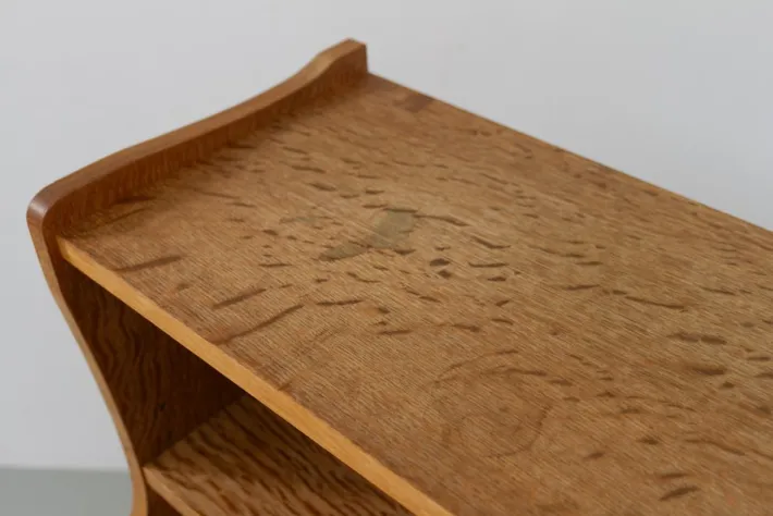 Pamono Small Vintage Danish Oak Bookcase in the style of Kjærnulf, 1960s Best