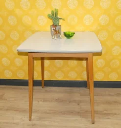 Pamono Small Vintage Kitchen Table in Wood, 1960s Clearance