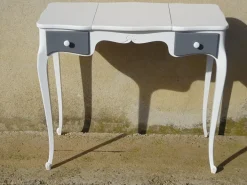 Pamono Small White and Gray Dressing Table Best