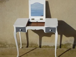 Pamono Small White and Gray Dressing Table Best