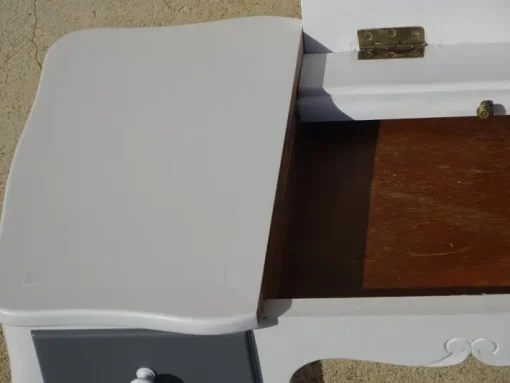 Pamono Small White and Gray Dressing Table Best