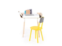 Pamono Small White My Writing Desk in Birch by etc.etc. for Emko Online