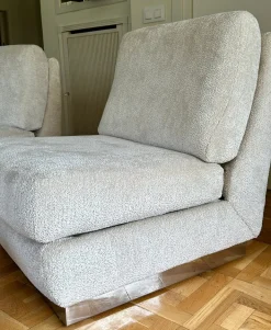 Pamono Sofa & Chairs attributed to Jacques Charpentier, 1970, Set of 3 Online