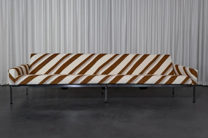 Pamono Sofa and Armchair by Wolfgang Herren for Lübke, Germany, 1960, Set of 2 Best