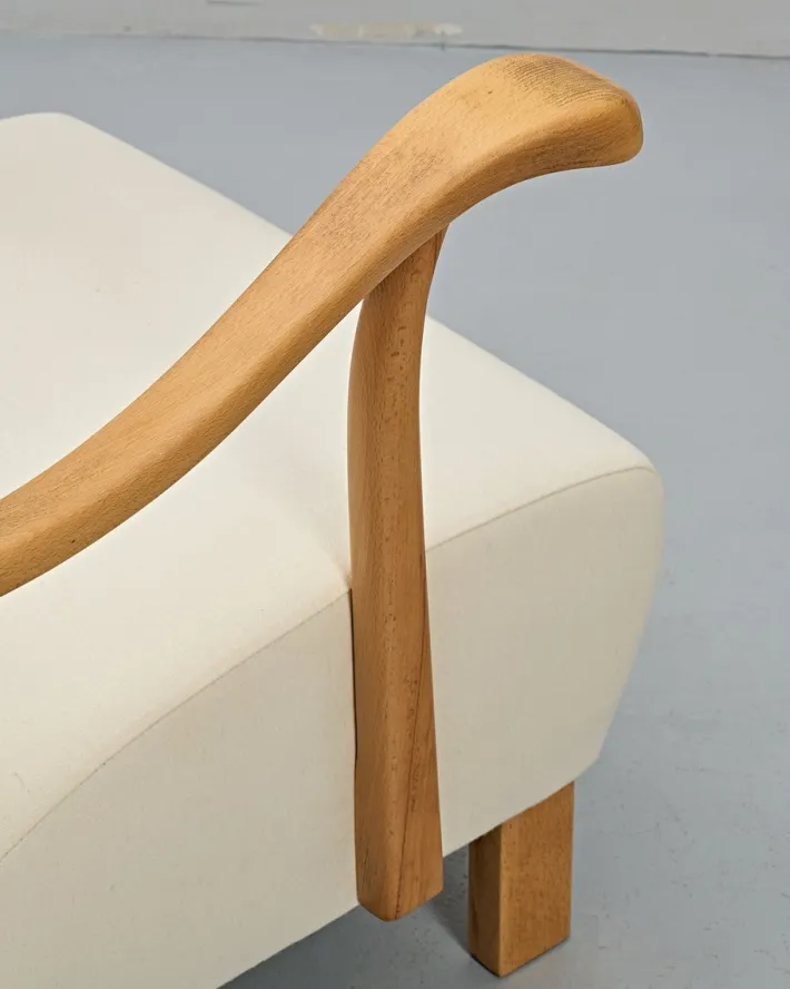 Pamono Sofa and Armchairs by Jindrich Halabala, 1930s, Set of 3 Hot