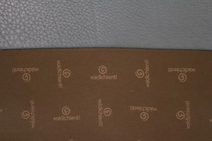 Pamono Sofa and Lounge Chair in Anthracite Leather from Valdichienti, 1970s, Set of 2