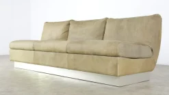 Pamono Sofa attributed to Jacques Charpentier, 1970s New
