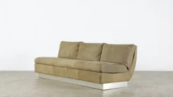Pamono Sofa attributed to Jacques Charpentier, 1970s New