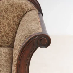 Pamono Sofa by Luigi Filippo in Walnut, 1800s Clearance