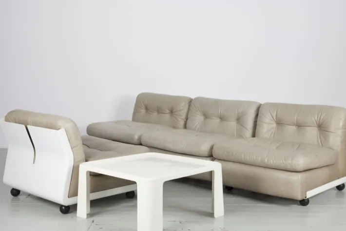 Pamono Sofa Elements Model Amanta by Mario Bellini for C&b Italia, 1960s, Set of 4 Discount