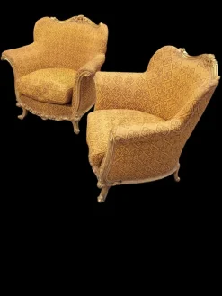 Pamono Sofa with Armchairs, 1950s, Set of 3