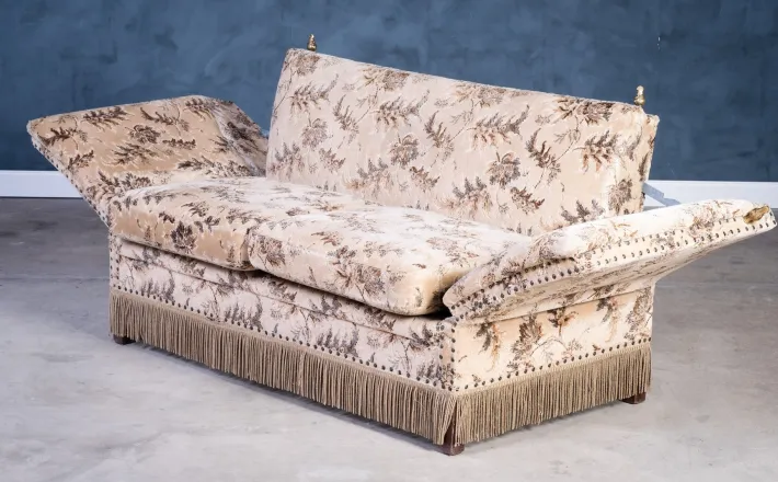 Pamono Sofa with Drop-Down Sides from Knole, 1960s Outlet