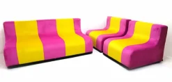 Pamono Sofo Living Room Set by Superstudio for Poltronova, 1966, Set of 3 Sale