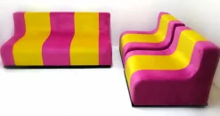 Pamono Sofo Living Room Set by Superstudio for Poltronova, 1966, Set of 3 Sale