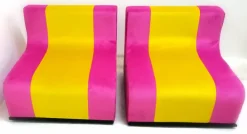 Pamono Sofo Living Room Set by Superstudio for Poltronova, 1966, Set of 3 Sale