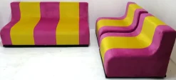 Pamono Sofo Living Room Set by Superstudio for Poltronova, 1966, Set of 3 Sale