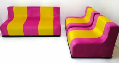 Pamono Sofo Living Room Set by Superstudio for Poltronova, 1966, Set of 3 Sale