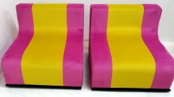 Pamono Sofo Living Room Set by Superstudio for Poltronova, 1966, Set of 3 Sale