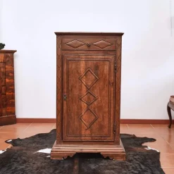Pamono Solid Wood Cabinet with One Drawer and Two Storage Compartments Online