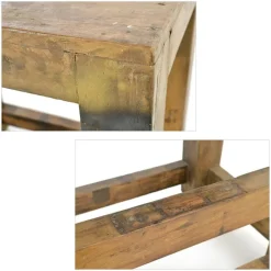 Pamono Solid Wood Workshop Table New