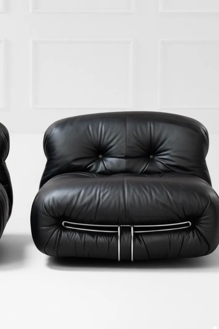 Pamono Soriana Chair by Afra & Tobia Scarpa for Cassina, 1970s Hot