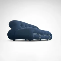 Pamono Soriana 2-Seater Sofa and Ottoman by Tobia and Afra Scarpa for Cassina, 2010s, Set of 2 Outlet
