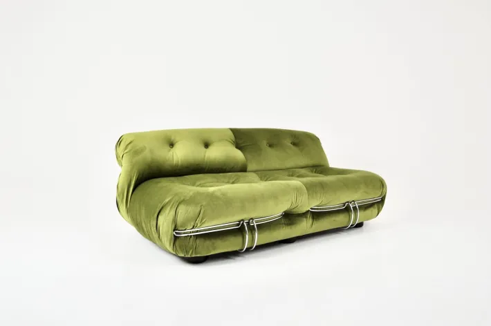 Pamono Soriana Sofa by Afra & Tobia Scarpa for Cassina, 1970s Outlet