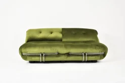 Pamono Soriana Sofa by Afra & Tobia Scarpa for Cassina, 1970s Outlet