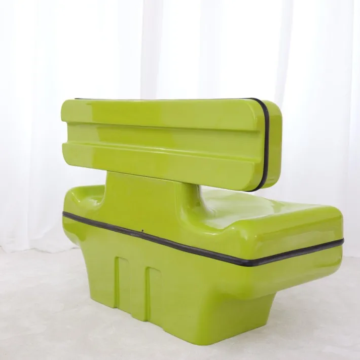 Pamono Space Age Bench by Dominique Prevot, 1970s Clearance