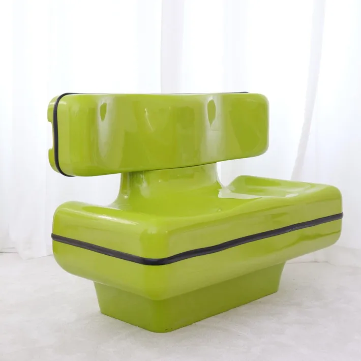Pamono Space Age Bench by Dominique Prevot, 1970s Clearance