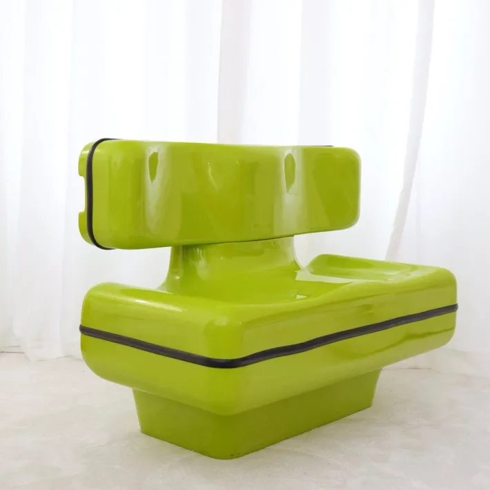 Pamono Space Age Bench by Dominique Prevot, 1970s Clearance