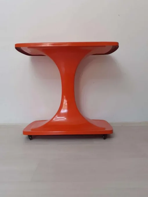 Pamono Space Age Boarding Trolley, Italy, 1970s. Clearance