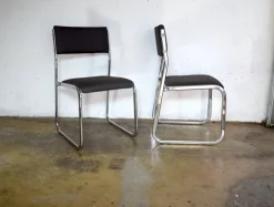Pamono Space Age Chrome Chairs, Germany, 1970s, Set of 2 Outlet
