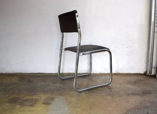 Pamono Space Age Chrome Chairs, Germany, 1970s, Set of 2 Outlet