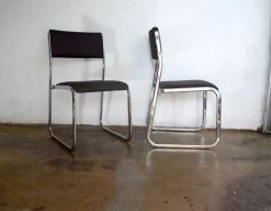 Pamono Space Age Chrome Chairs, Germany, 1970s, Set of 2 Outlet