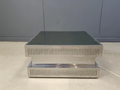 Pamono Space Age Illuminated Coffee Table, Italy, 1970s Online