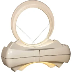 Pamono Space Age Lacquered Wood and Fibreglass Dressing Table from DBM Italia, 1970s Discount