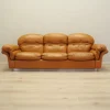 Pamono Space Age Orange Leather Sofa, Italy, 1960s Best