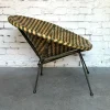 Pamono Space Age Pop Art Armchair in Vinyl Weave, 1950s-1960s New