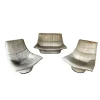 Pamono Space Age Sofa and Lounge Chairs by Gerard van den Berg, Germany, 1970s, Set of 3 Clearance