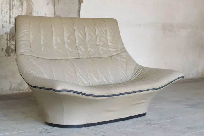 Pamono Space Age Sofa and Lounge Chairs by Gerard van den Berg, Germany, 1970s, Set of 3 Clearance
