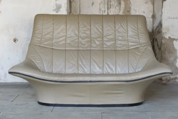 Pamono Space Age Sofa and Lounge Chairs by Gerard van den Berg, Germany, 1970s, Set of 3 Clearance