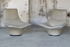 Pamono Space Age Sofa and Lounge Chairs by Gerard van den Berg, Germany, 1970s, Set of 3 Clearance