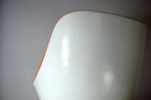Pamono Space Age Swivel Chair in Orange, 1970s Discount