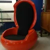 Pamono Spage Age Red Garden Egg Chair by Peter Ghychy, 1960s New